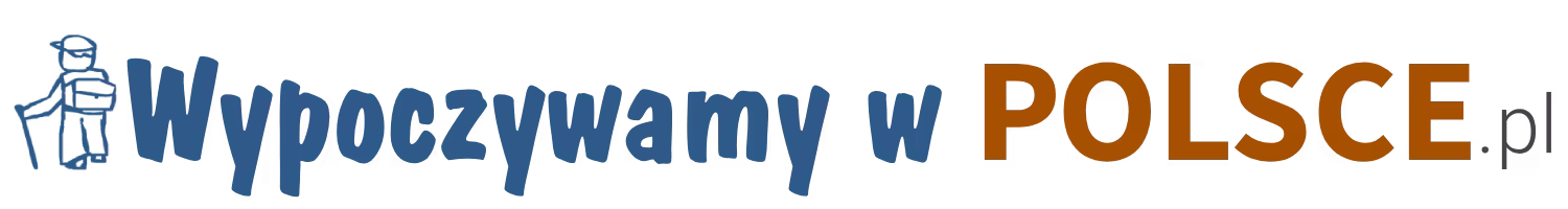 Logo portalu turystycznego Wypoczywamy w Polsce – postać turysty Jakubka i nazwa serwisu.